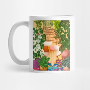 Colourful Bohemian Plant Room Mug